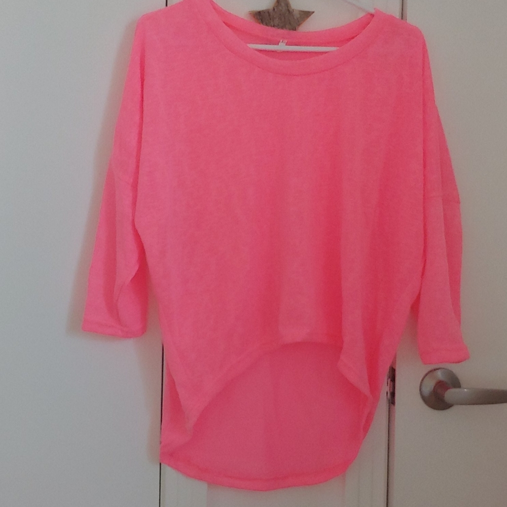 3/20$ Fluo Bright Pink Shirt